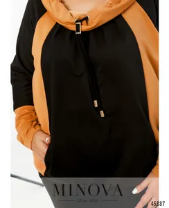 Костюм 8-317-горчица-черный Minova