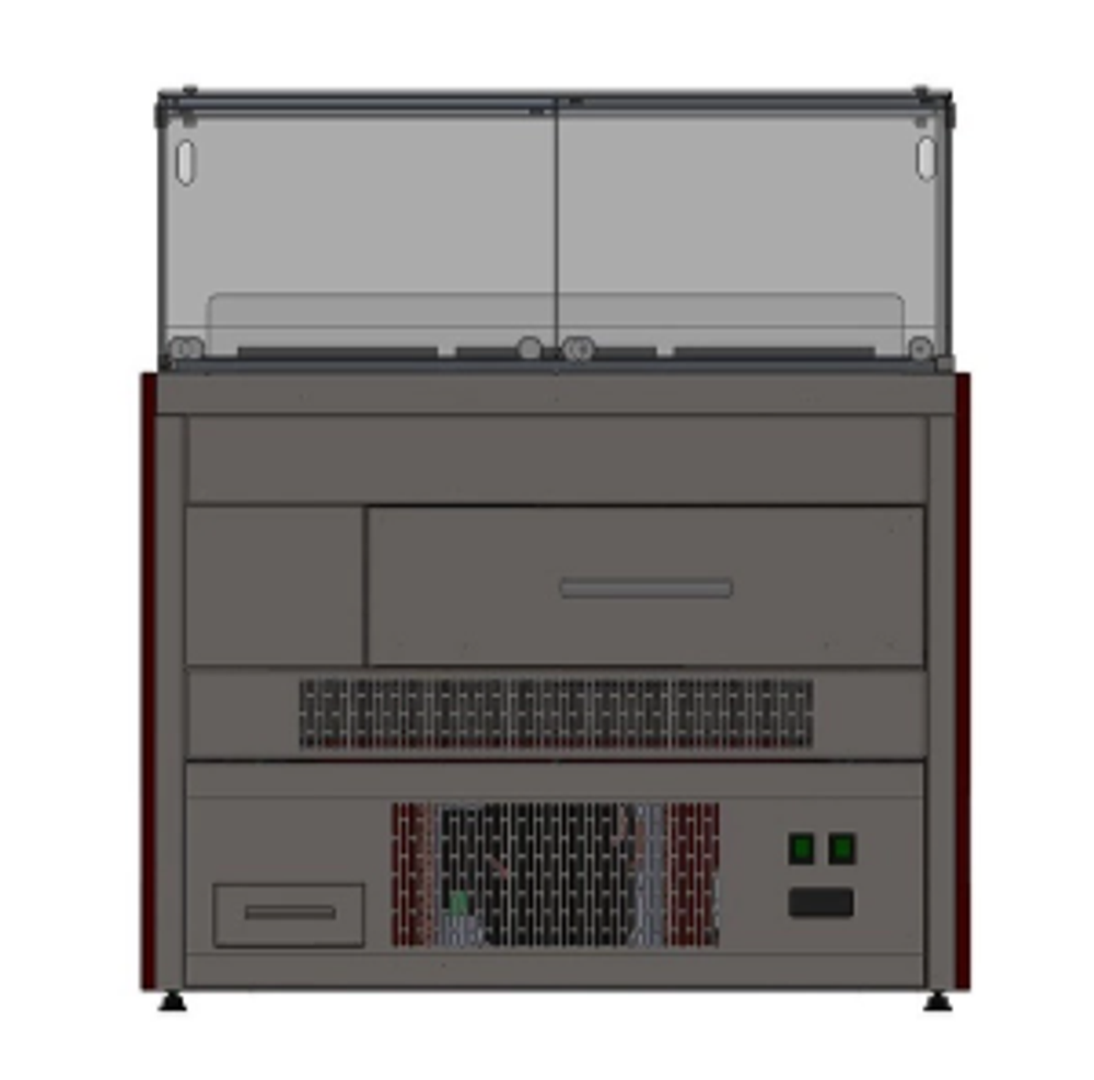 Витрина кондитерская холодильная REFETTORIO Crystal RKC11A