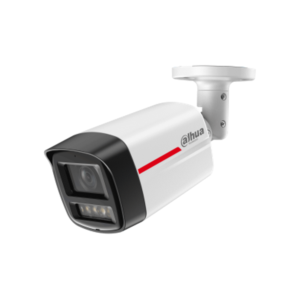 Уличная  IP-камера видеонаблюдения Wizcolor с ИИ 2Мп Dahua DH-IPC-HFW2249TLP-S-LED-0600B-PRO