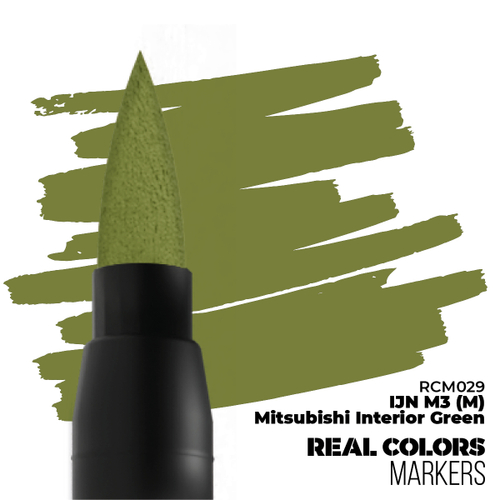 Акриловый маркер AK IJN M3 (M) MITSUBISHI INTERIOR GREEN