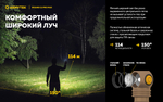 Фонарь Armytek Wizard C2 Pro Max Sand