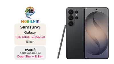 Samsung Galaxy S26 Ultra 12/256 ГБ Black