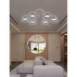 Люстра Rivoli Mona 9194-306 6хGX53 15 Вт модерн | Rivoli