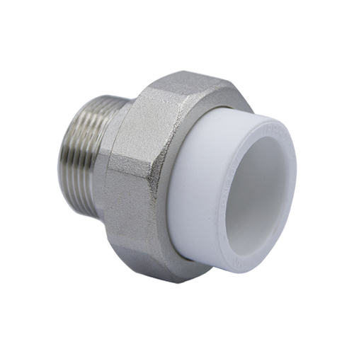 Муфта комб. разъемная, нар 40х1 1/4" EVER® БЕЛЫЙ (Россия) УСИЛЕННАЯ