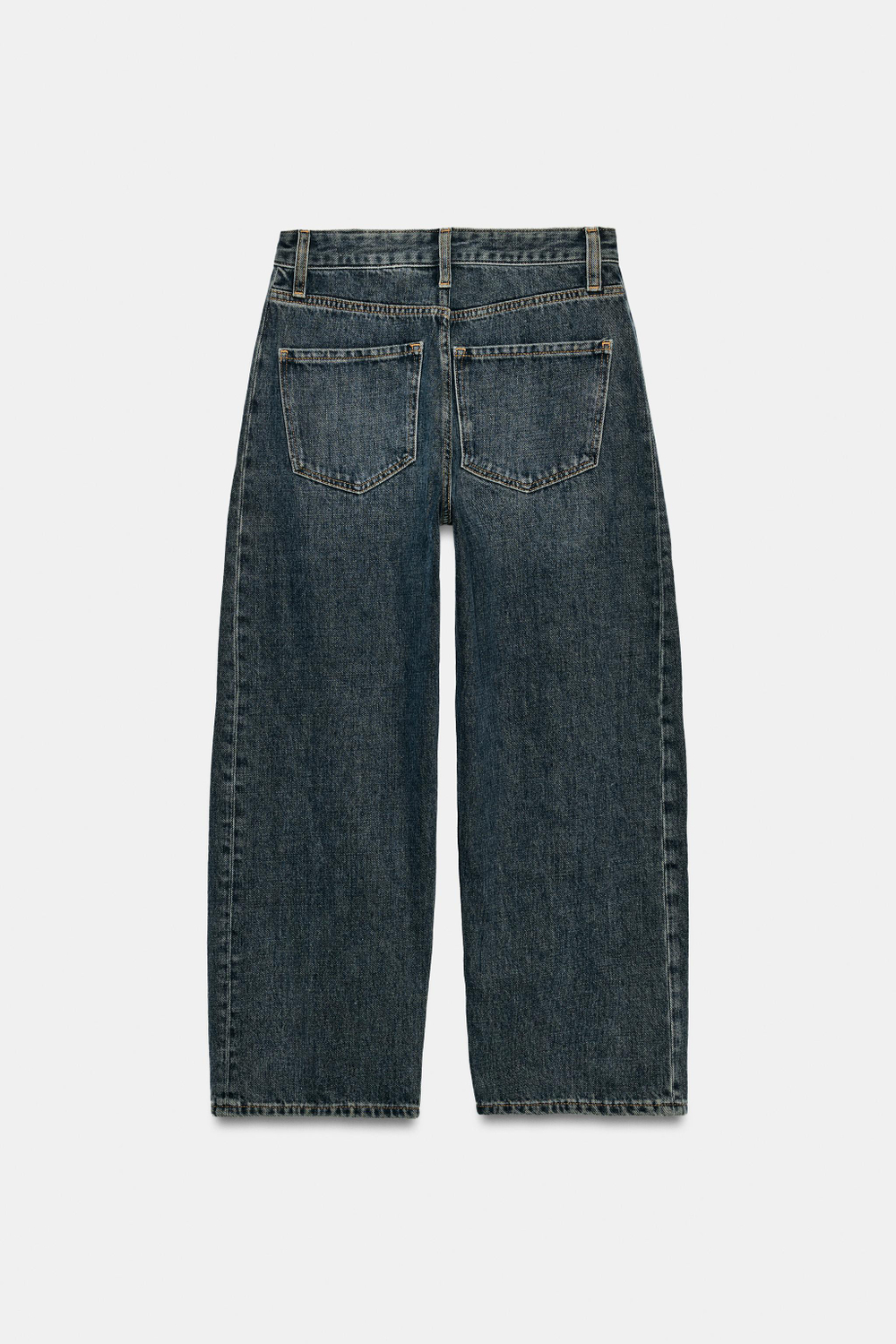 ДЖИНСЫ RELAXED СО СРЕДНЕЙ ПОСАДКОЙ — ZW COLLECTION — ZARA