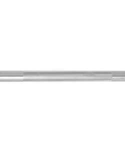 Гриф для штанги BB-103 прямой, d=25 мм, металл, с металлическими замками, хром, 120 см