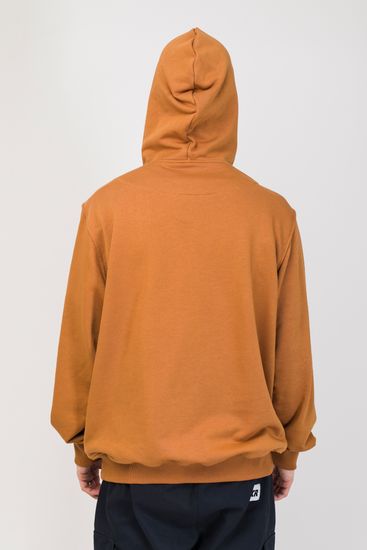 Толстовка CODERED Base Hoodie Wide Summer Песочный/ Принт Oversize Logo R