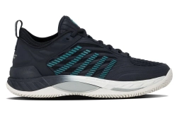 Мужские кроссовки теннисные K-Swiss Hypercourt Supreme 2 Clay - carbon/blanc de blanc/baltic
