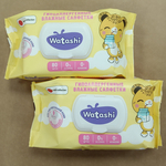 WATASHI Влажные салфетки для детей 0+ с Д-пантенолом big-pack