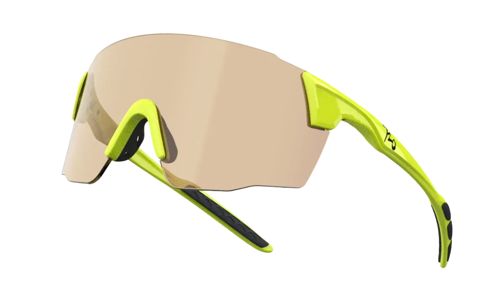 Спортивные очки 720armour Kamikaze Cylinder / Neon Light Yellow / HC Photochromic Yellow Lens