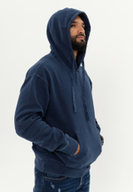 Худи Bowery NYC "Black Tiger" Blue Print