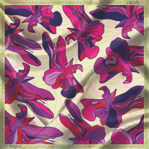 Şal \ Scarf Xarıbülbül