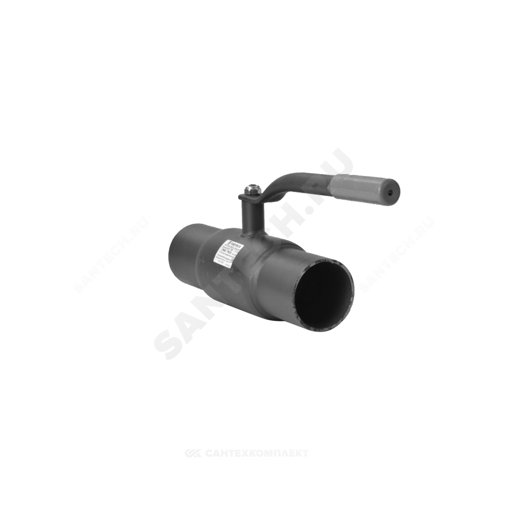 Кран шаровой сталь 11с67п Ду 100 Ру25 п/привар L=300мм FORTECA 182.1.100.025