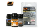 Набор красок AK Interactive Early Panzers Weathering Set