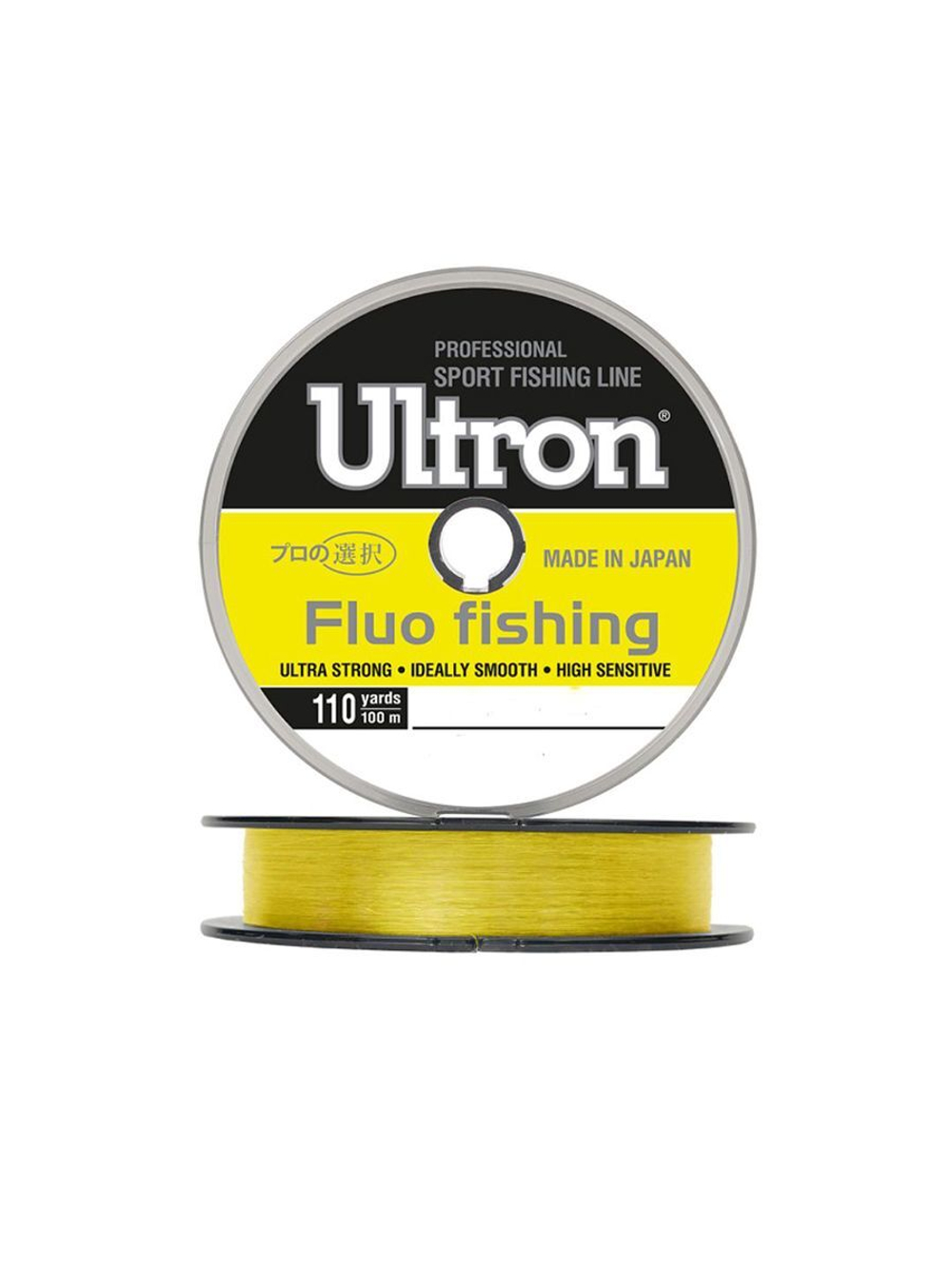 Монофильная леска рыболовная Fluo Fishing 0,33 мм, 12,0 кг