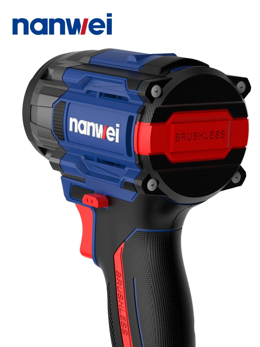 Винтоверт ударный аккумуляторный Nanwei NW-S8240-4, 240 Нм, 20 В, 4Ah*2