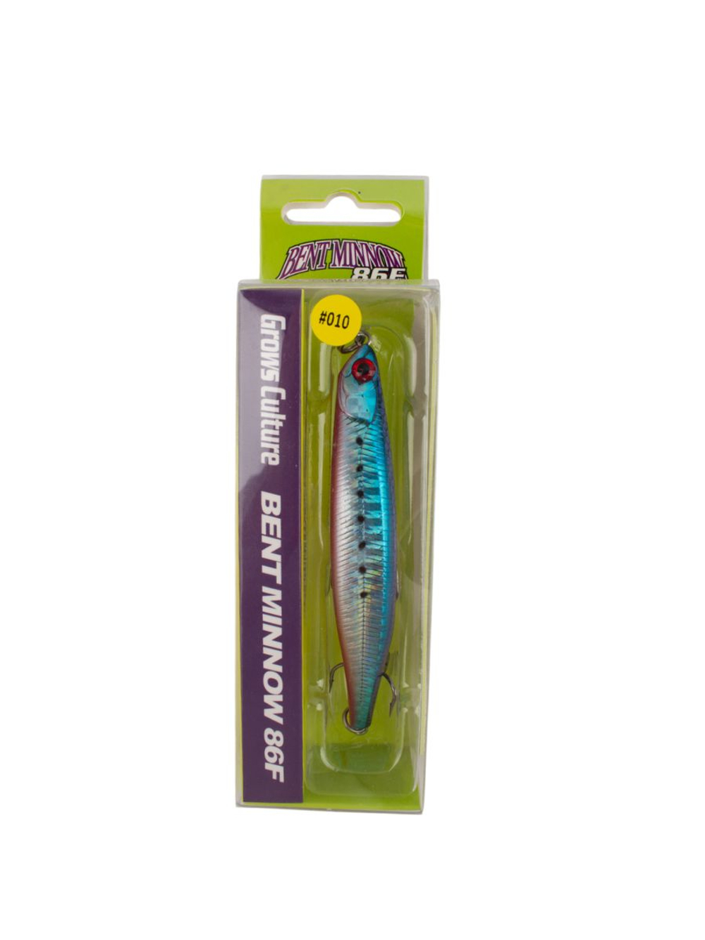 Воблер минноу Bent Minnow 86F 7 г цвет #010