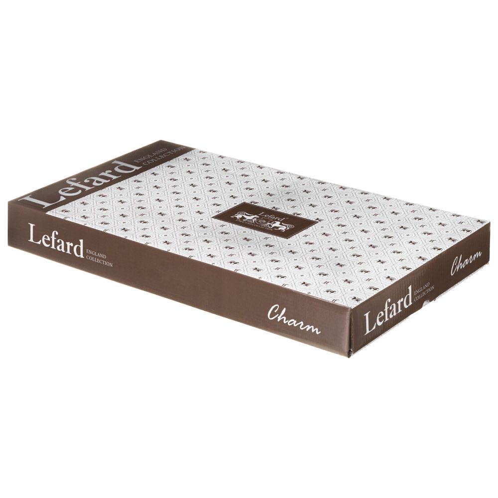 ПОДНОС LEFARD "CHARM" 46,5*26*5,5 СМ (С ЗОЛОТОЙ ЛИНИЕЙ)