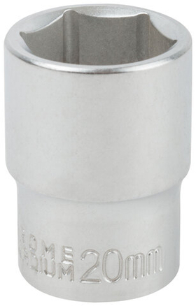 Головка 6-гранная crv 1/2" 20 мм FIT