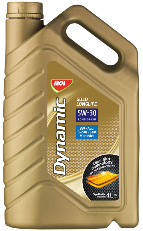 MOL Dynamic Gold Longlife 5W30 синт . моторное масло 4л.