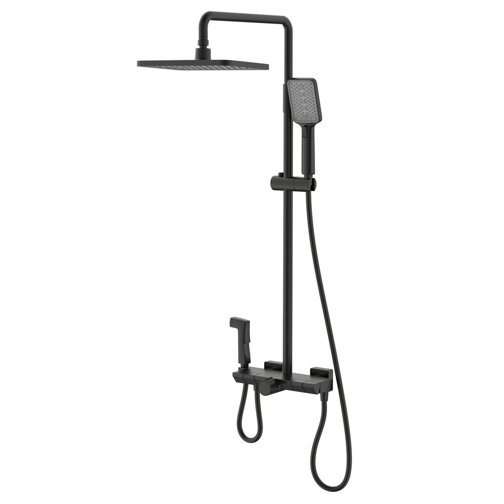 Душевая стойка Black&White UK7016B