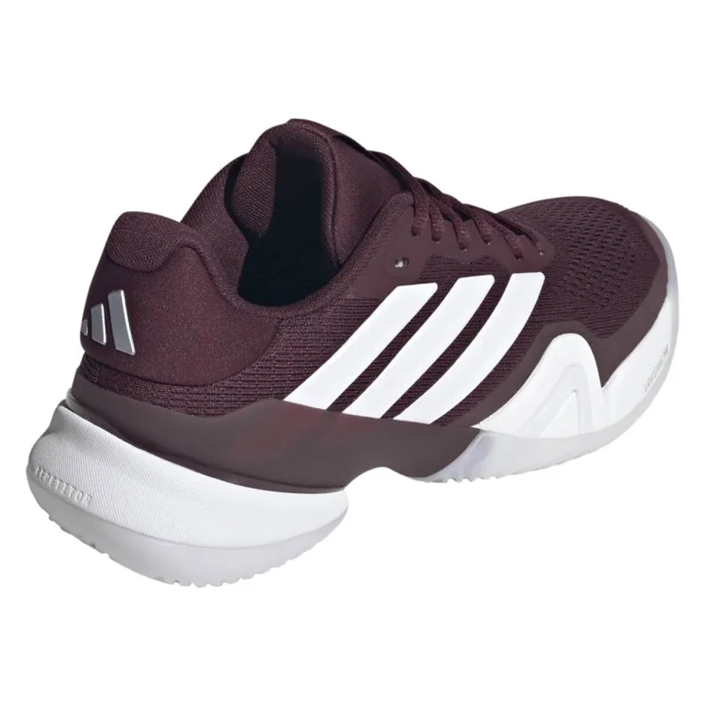 Женские теннисные кроссовки Adidas Barricade 14 W - maroon/cloud white/cloud white
