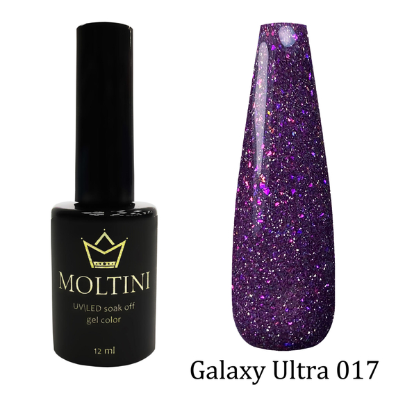 Гель-лак Moltini Galaxy Ultra 017, 12 ml