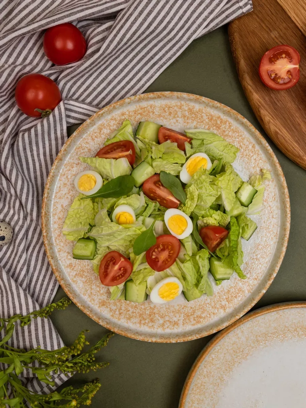Тарелка с бортиками, Песчаная, диаметр 25,6 см - 6 шт.