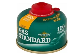 Газ баллон GAS STANDARD (TBR-100) для портативных приборов - резьбовой