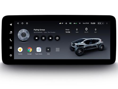 Магнитола для Mazda 3 BP 2019-2023 (ШГУ без монитора) - Teyes LUX ONE ROUND монитор 12.3", Android 10, Быстрая, CarPlay, 4G SIM-слот