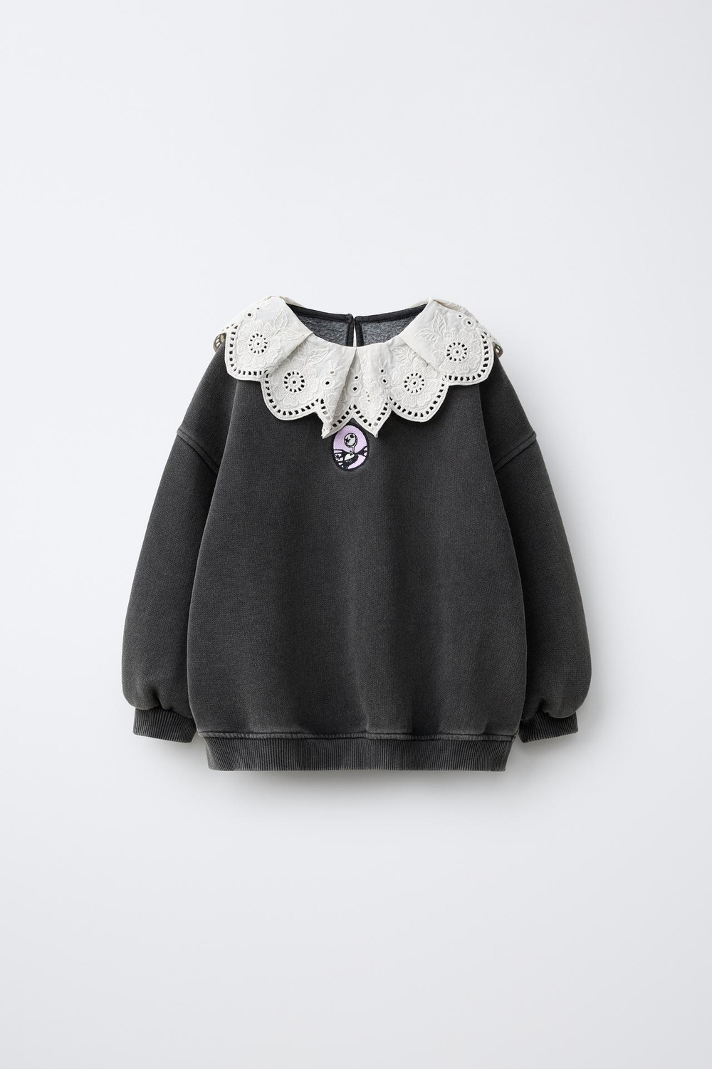 ZARA ТОЛСТОВКА THE NIGHTMARE BEFORE CHRISTMAS © DISNEY, АНТРАЦИТОВО-СЕРЫЙ