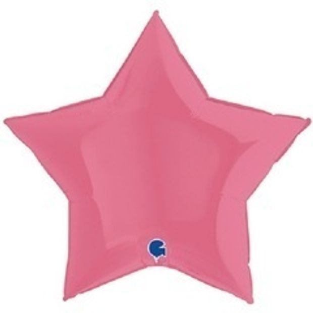 G Шар звезда 36" / 91 см Пастель Bubble Gum бабл гам розовый (БГ-150)
