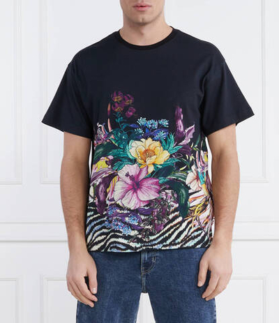 Футболка Just Cavalli - темно-синий(76OAH6OFJS320)