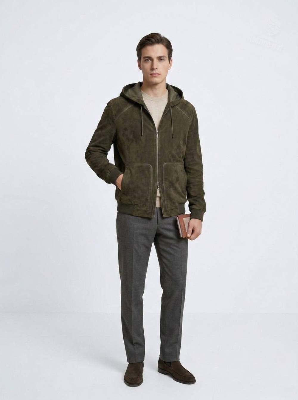 Замшевая куртка Loro Piana