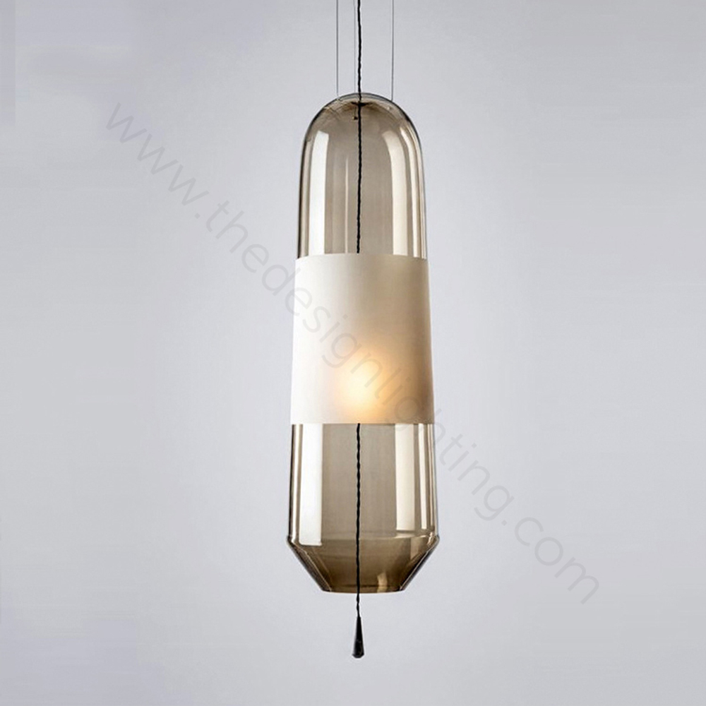 Pendant design lamp Pill  ( Amber )