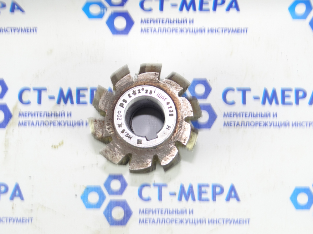 Фреза червячная модульная М2,5 20˚ Р9 кл.С 2°28` ШАГ 4239