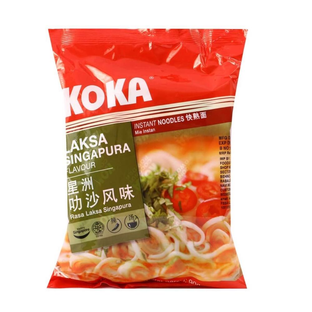 Лапша KOKA Signature Сингапурская лакса 90 г 6 шт