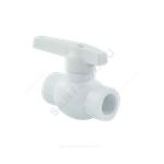 Кран шаровой PP-R белый Дн 25 внутренняя пайка VALFEX 10144025