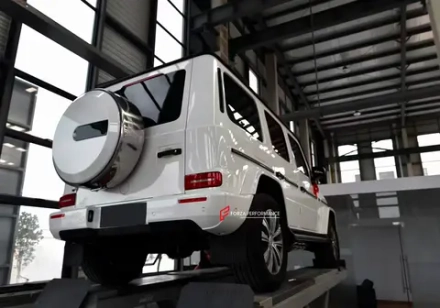 Выхлопная система с заслонками для Mercedes-Benz BENZ G-CLASS W464 G350