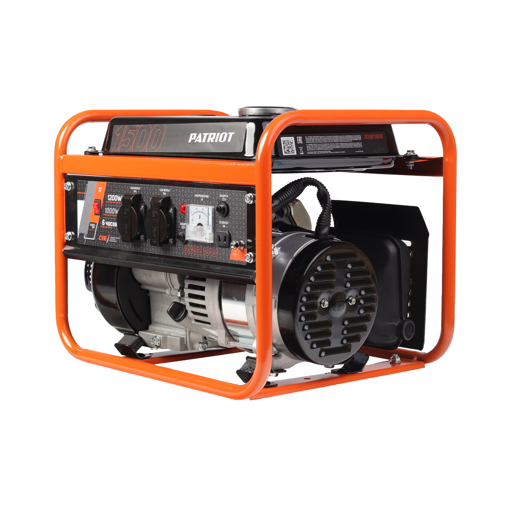 Бензиновый генератор (1.2 кВт) PATRIOT Max Power SRGE 1500