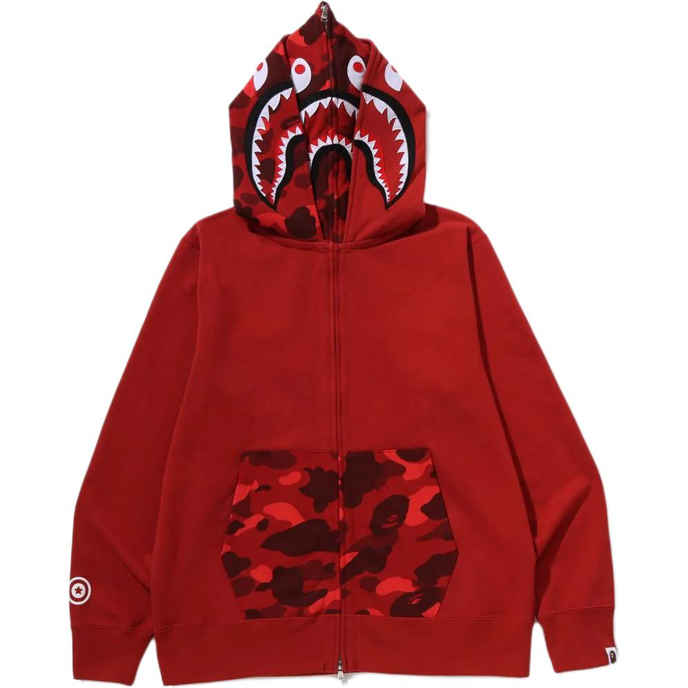 A Bathing Ape Bathing Ape Sweatshirts Cotton Moderate No Fleece Lined 1m30 115 009 красный
