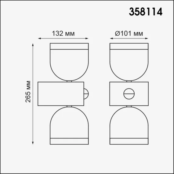 Архитектурная подсветка Galeati 358114 Novotech