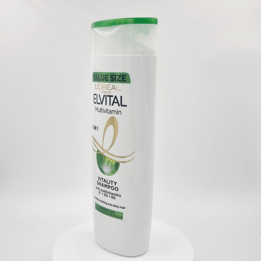 шампунь и кондиционер 2в1 для нормальных волос L'Oral Paris Elvital Мультивитаминный 400 мл (из Финляндии)