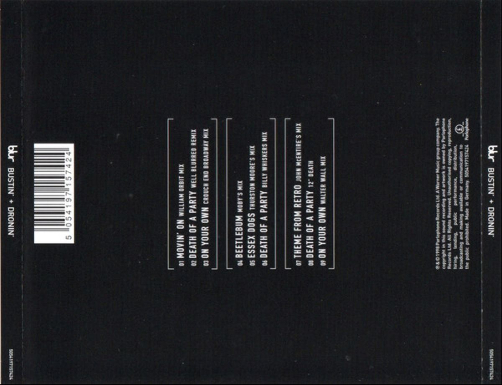Blur — Bustin' + Dronin' (CD)