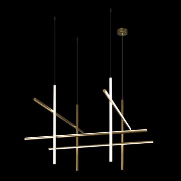 Подвесной светильник LED 60W 3000К 10393/B матовое золото Coordinates LOFT IT