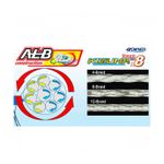 OWNER Шнур Kizuna X8 Broad PE multi color 10м 300м 0.13мм 6.7кг