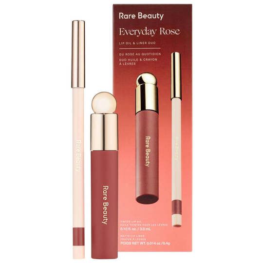 Rare Beauty by Selena Gomez Everyday Rose Lip Oil & Liner Duo