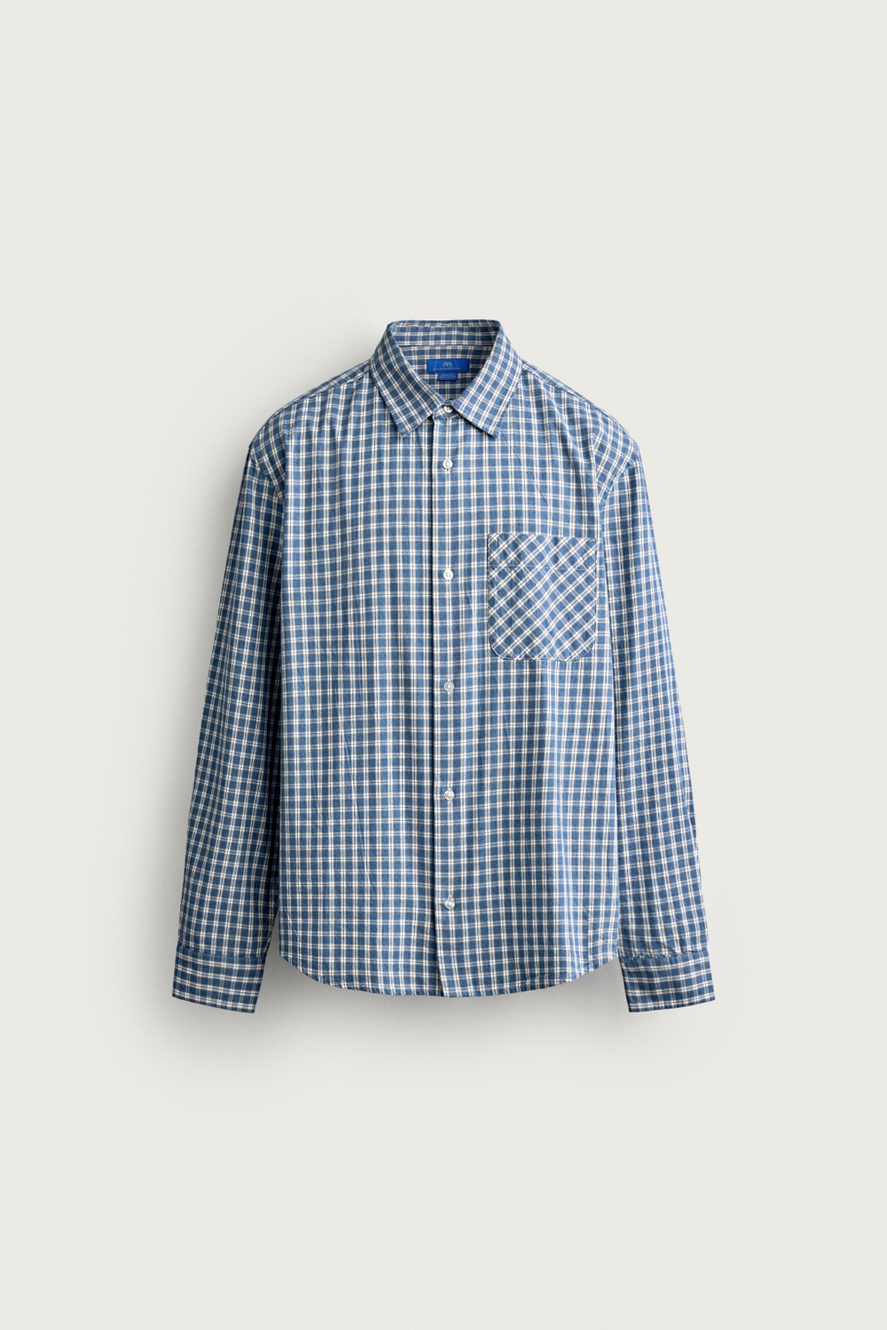 РУБАШКА В КЛЕТКУ TWILL X AARON LEVINE X ZARA — ZARA