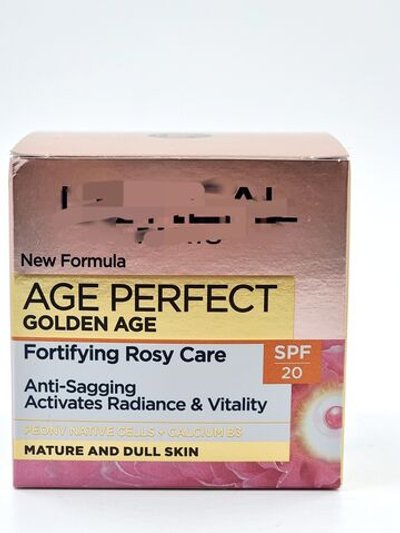 Крем для лица L'Oral Age Perfect Golden Age Day SPF 20, с кальцием В5 и экстрактом пиона 50 мл (Франция)