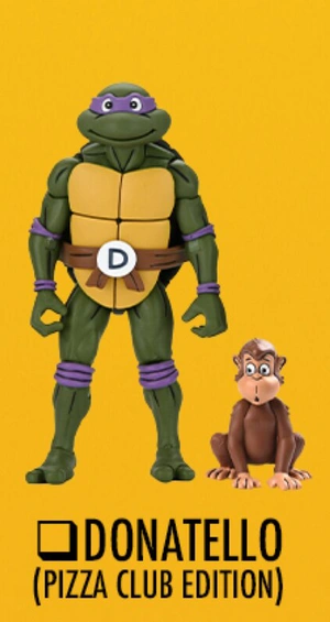 Фигурка NECA Teenage Mutant Ninja Turtles - Pizza Club. Donatello